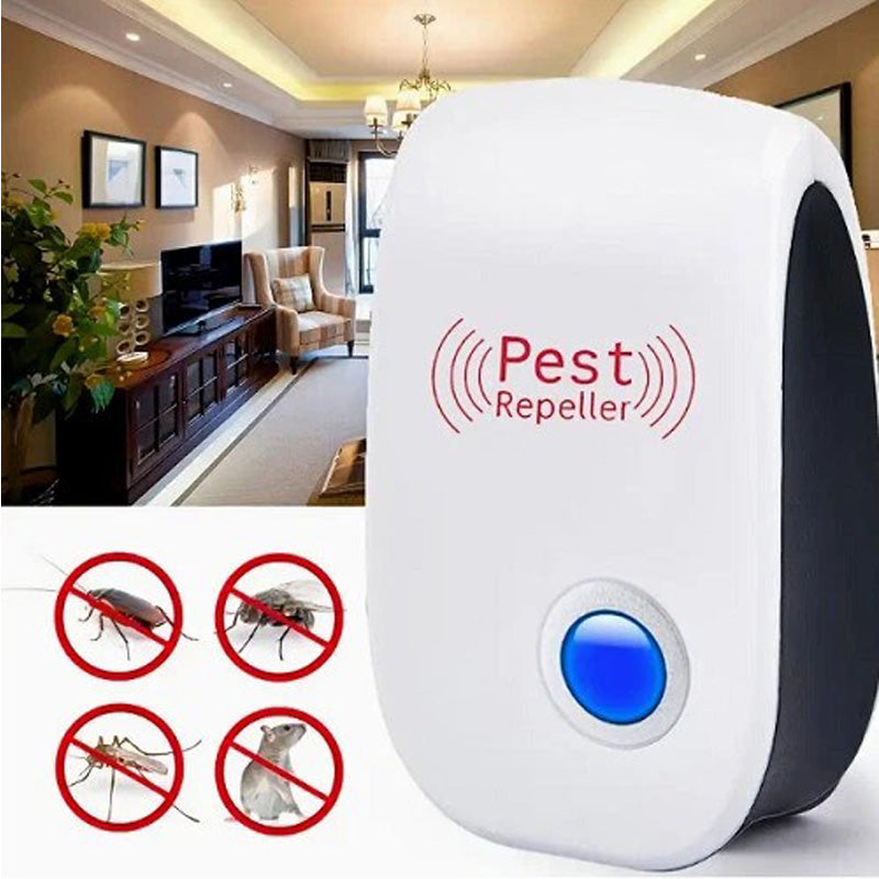 6Pcs Ultrasonic Pest Repeller, Pest Control Plug In Indoor Pests For Mosquito, Insects,Cockroaches, Rats, Bug, Spider by Josla
