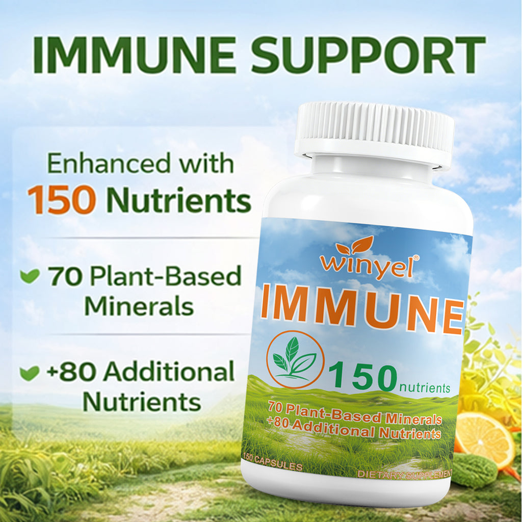 WINYEL IMMUNE 150 - The Ultimate Multivitamin & Immne Supplement, IMMU 150 Capsules - 150 Capsules by Josla