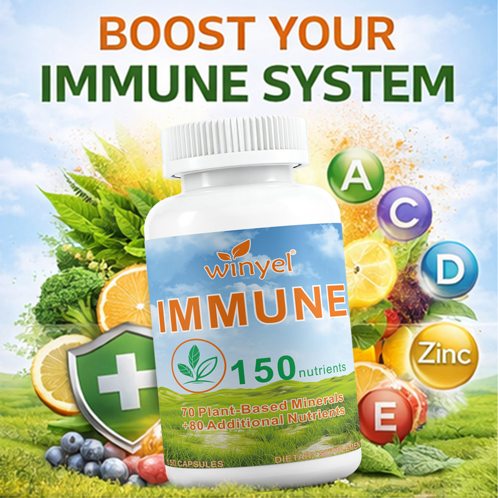 WINYEL IMMUNE 150 - The Ultimate Multivitamin & Immne Supplement, IMMU 150 Capsules - 150 Capsules by Josla