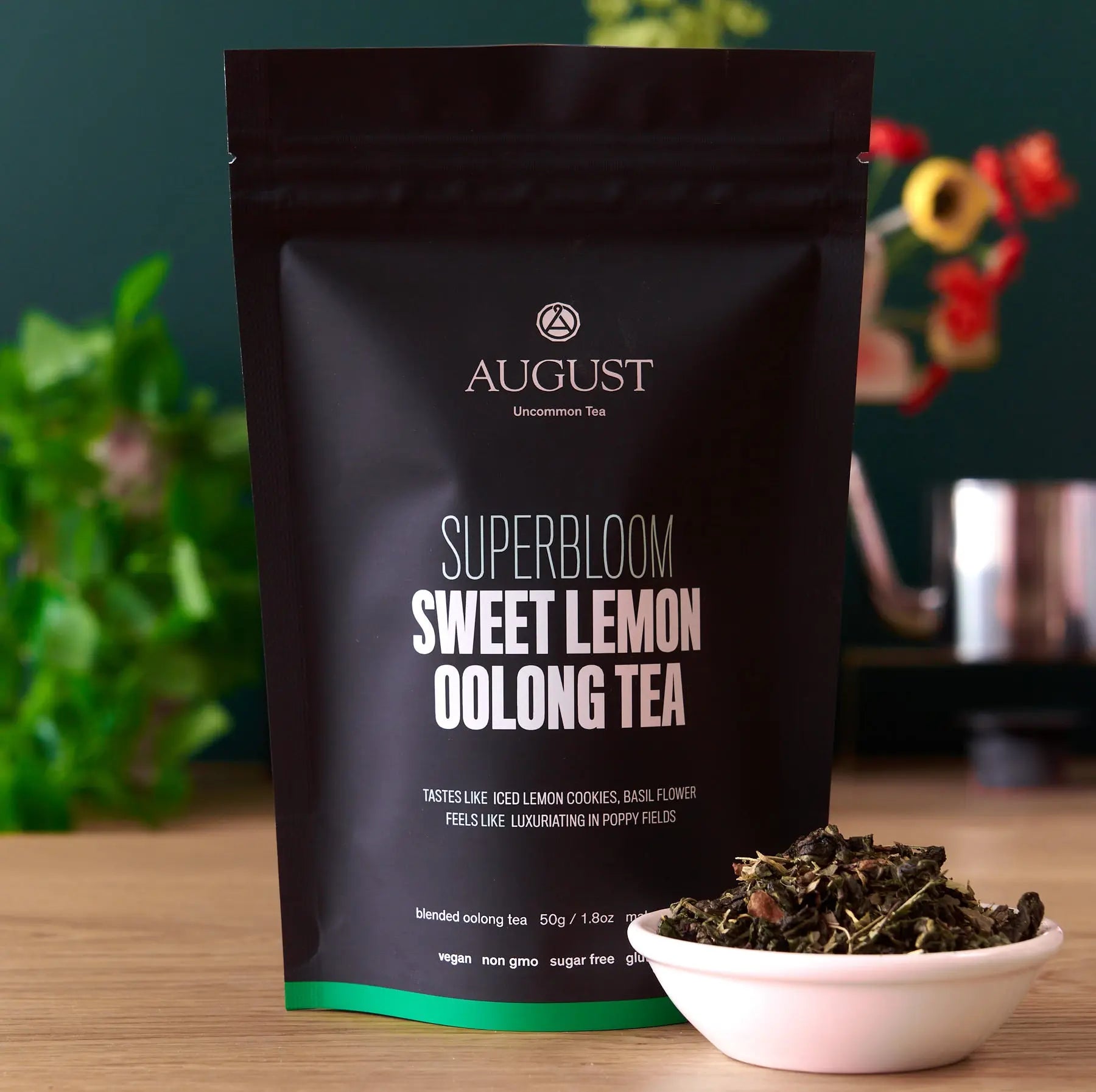 Superbloom - Sweet Lemon Oolong Green Tea by August Uncommon Tea