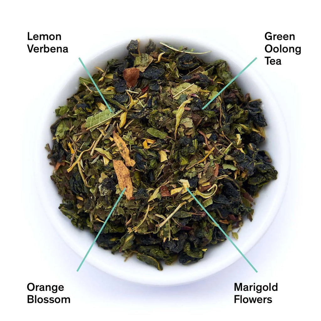 Superbloom - Sweet Lemon Oolong Green Tea by August Uncommon Tea