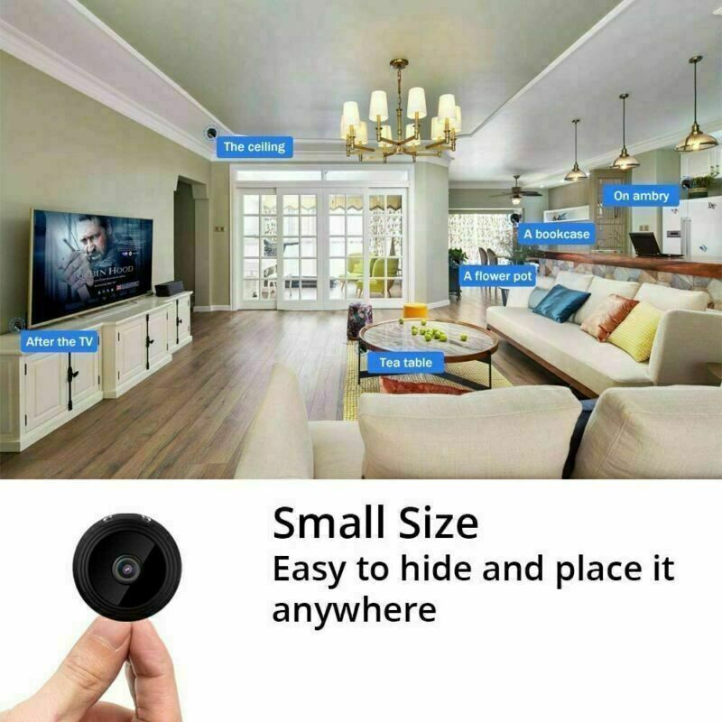 Mini Hidden Spy Camera Wireless Wifi IP Home Security 1080P HD DVR Night Vision by Josla