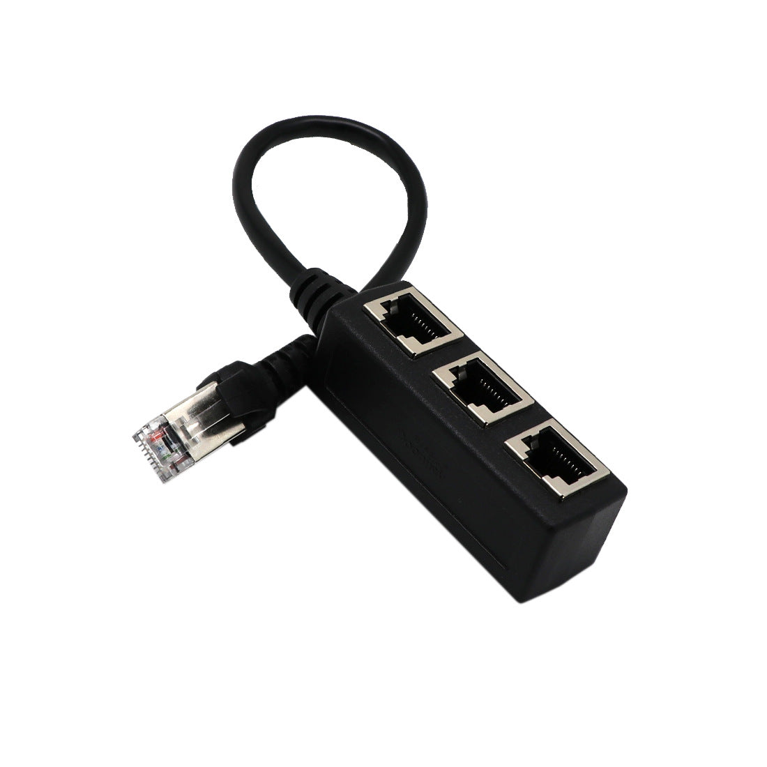 Network Cable Adapter Cable Connecting Line One Male 3 Bus CATE 6 Line by Josla