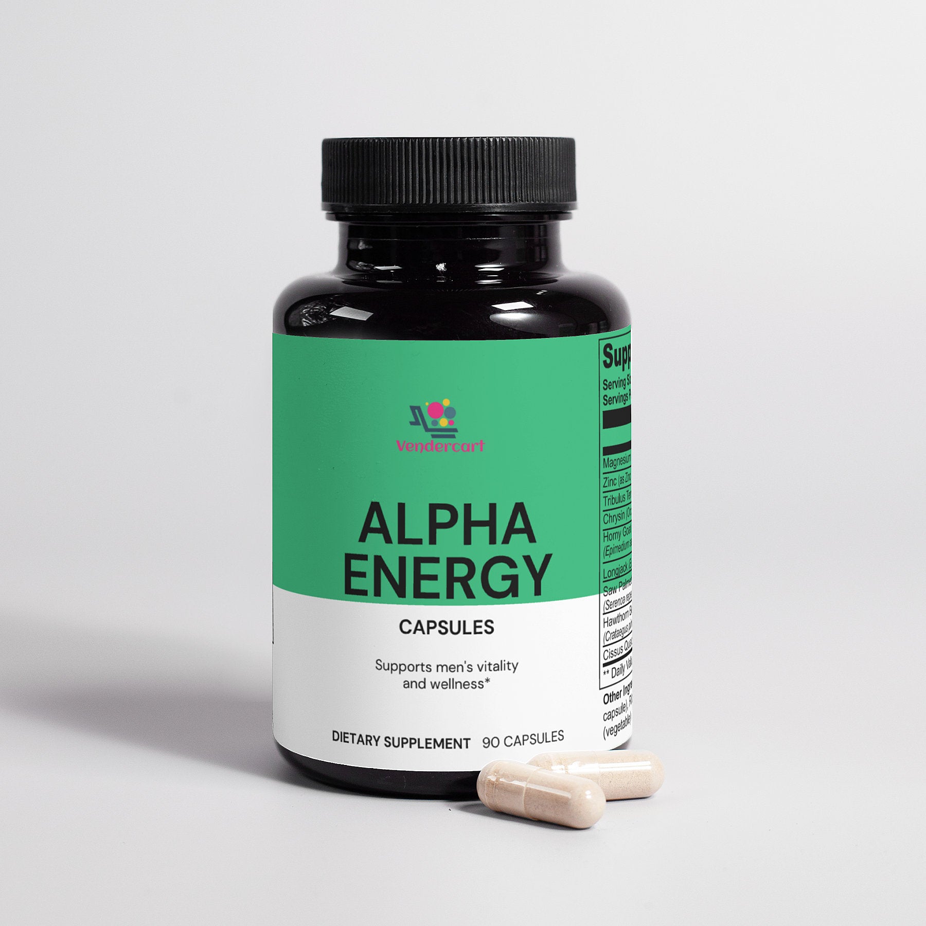 ALPHA ENERGY TESTOSTERONE BOOSTER by Josla