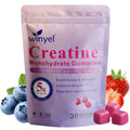 Creatine Monohydrate Gummies, 5 Grams Per Serving, Sugar-free Creatine Gummies, Suitable For Workouts, Strength, Cognitive Health, And Muscle Support, Gluten-free, Berry-enhanced, 36 Gummies. by Josla