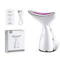 EMS Microcurrent Neck Face Beauty Device With 3 Colors LED Photon Therapy Skin Tighten Reduce Double Chin Face Lifting Devices by Josla