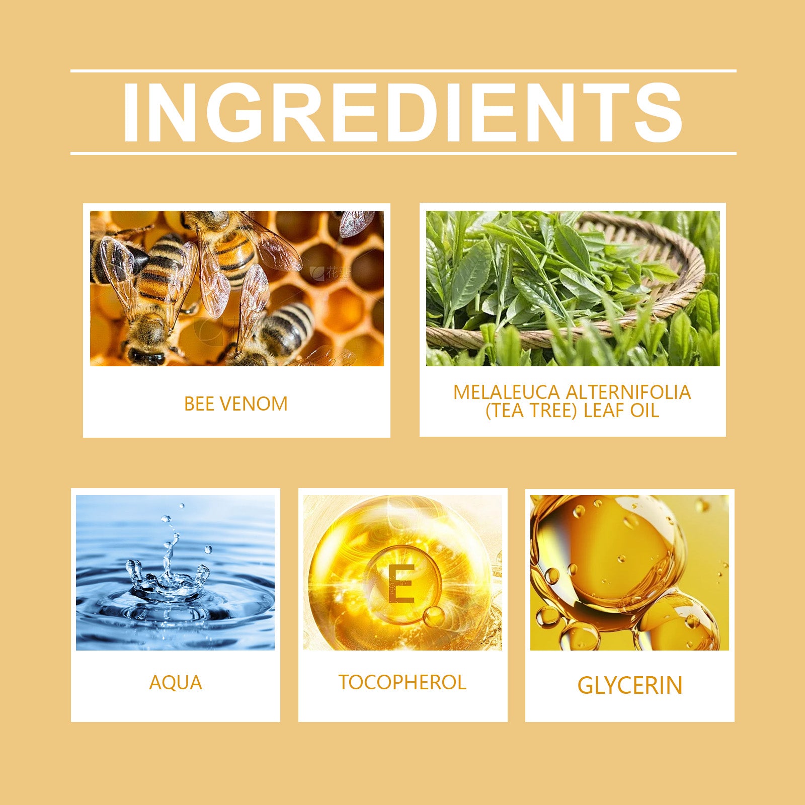 Wiyun Bee Venom Skin Care Cream Gentle Moisturizing Repair Body Blemishes Smooth Body Skin Care Cream by Josla