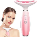 Skin Care Neck Face Massage Tool With Thermals, 3-in-1 Facial Massager by Josla