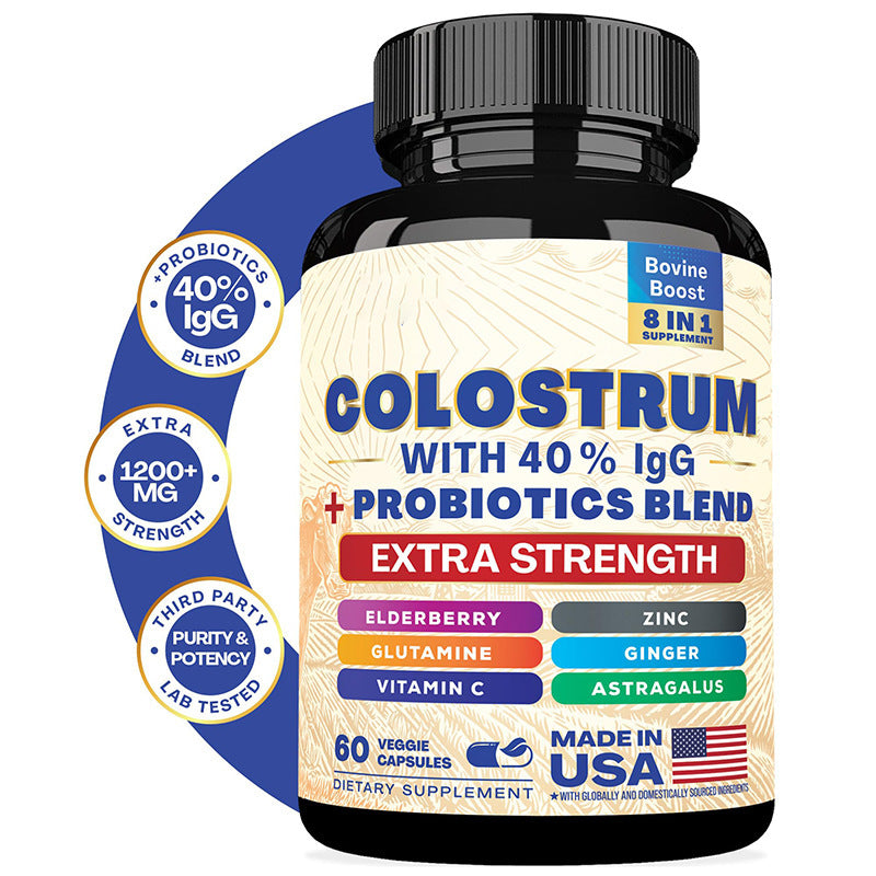 Bovine Colostrum Capsules 60 Capsules by Josla