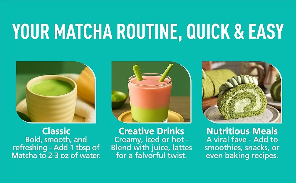 Matcha--Ceremonial Grade Organic Matcha Green Tea Powder,Premium First Harvest Unsweetened,1 0 0 Pure Matcha ForLattes,Smoothies,and Baking 60g 2.1oz-Ships From US-Tea-Coffee Mate by Josla