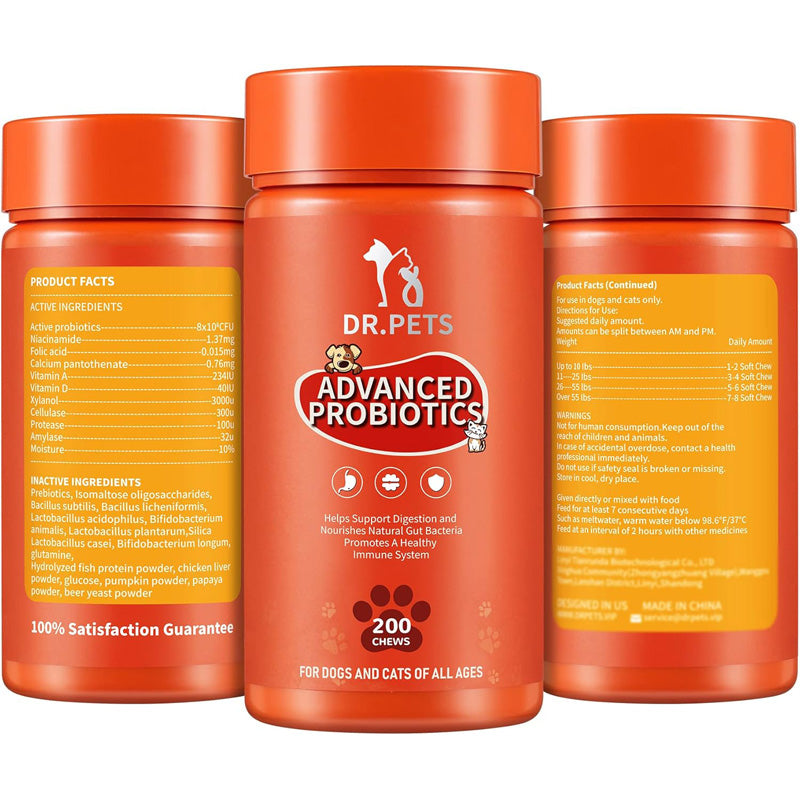 Joint Supplements For Dogs And Cats With Glucosamine, Chondroitin, 10 Vitamins, Hyaluronic Acid And MSM by Josla