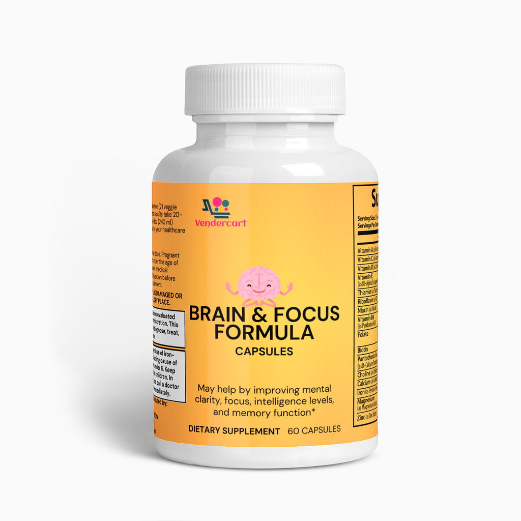 NOOTROPIC BRAIN AND FOCUS FORMULA by Josla