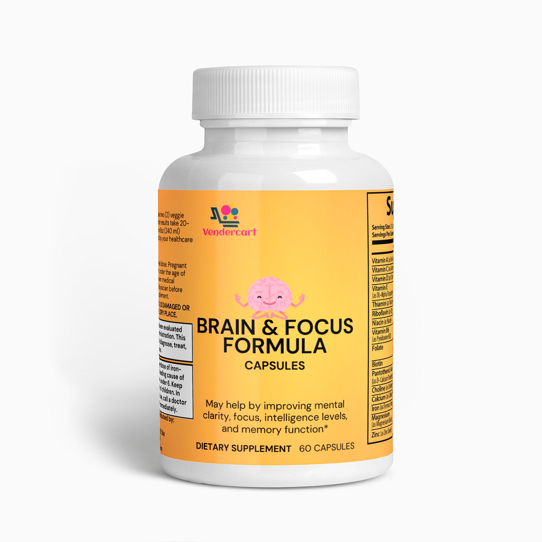 NOOTROPIC BRAIN AND FOCUS FORMULA by Josla