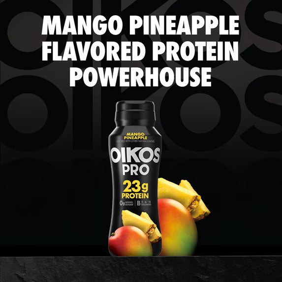 Oikos Pro 23g Protein Mango Pineapple Cultured Dairy Drink Bottle, 7 fl oz by Josla Marketplace