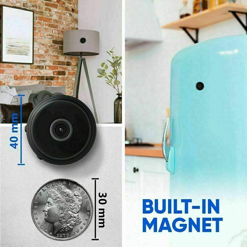 Mini Hidden Spy Camera Wireless Wifi IP Home Security 1080P HD DVR Night Vision by Josla