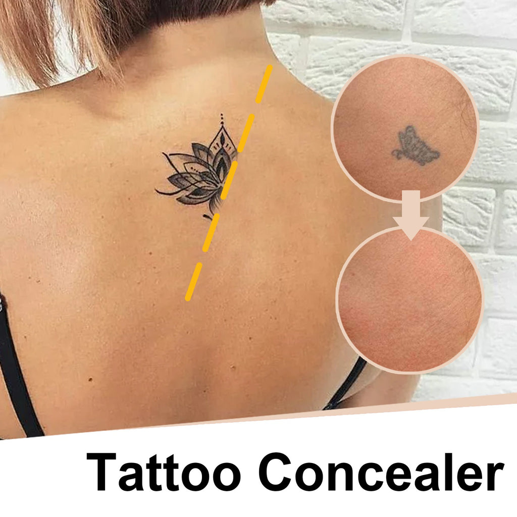 Tattoo Cover Up Makeup Waterproof, Professional Tattoo Concealer Use On Body, For Legs, Dark Spots, Scars, Vitiligo by Josla