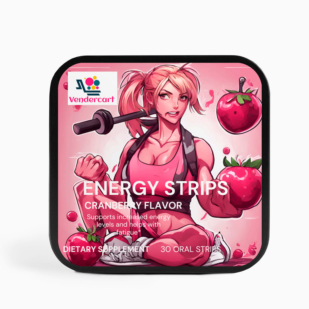 Fast Acting Energy Strips Instant Boost For Focus Stamina by Josla