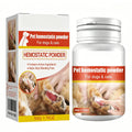 Pet Hemostatic Powder, Fast Bleeding Stop Wound Care Powder For Dogs Cats, Gentle Pet Nail Cut Skin Injury Healing Powder 50g by Josla