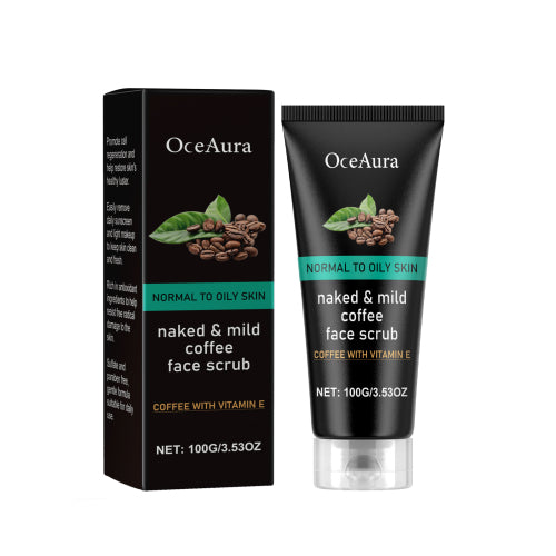 OceAura Caffeine Cleanser Gentle Exfoliating Blackhead Facial Treatment Pore-Clearing Cleanser by Josla