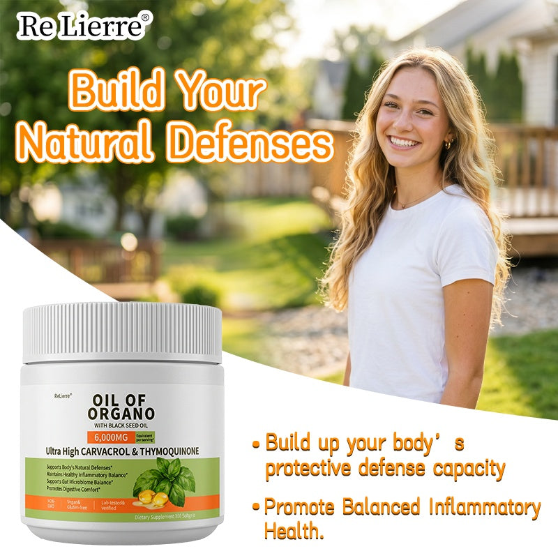 RELIERRE Oregano Oil Soft Capsules by Josla