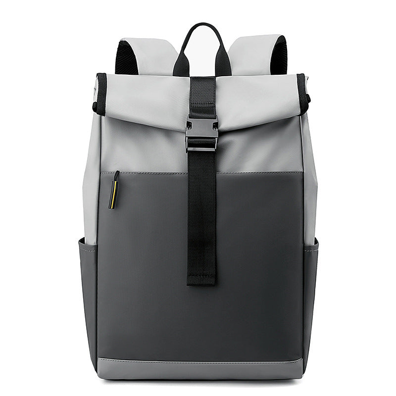 Casual Fashion Backpack For Men Women New Laptop Backpack Oxford Cloth Waterproof Short Distance Travel Backpack Men Black by Josla