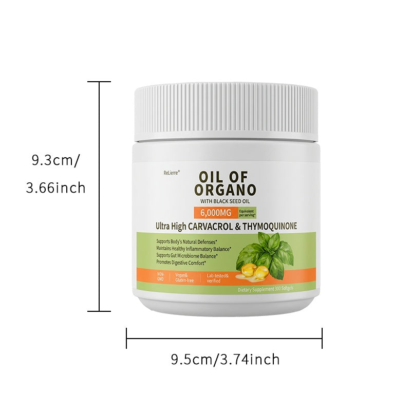 RELIERRE Oregano Oil Soft Capsules by Josla