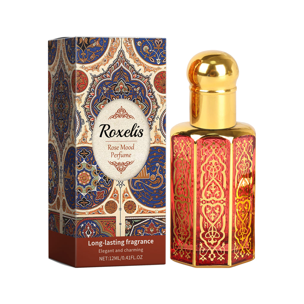 Arabian Roll On Perfume Oil, Rose Mood, Long Lasting Women Fragrance, 12ml by Josla