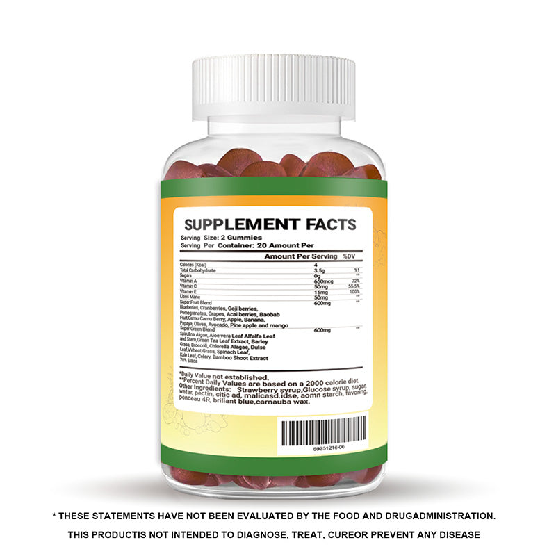 Ketogenic Diet Fruit And Vegetable Gummies by Josla