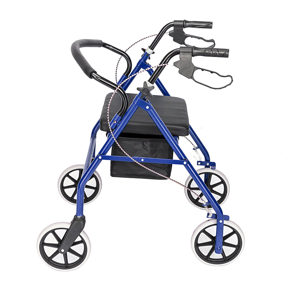 Iron Pipe Nylon Cloth Basket 286lbs, Blue And Black Color For Driving Assistance by Josla