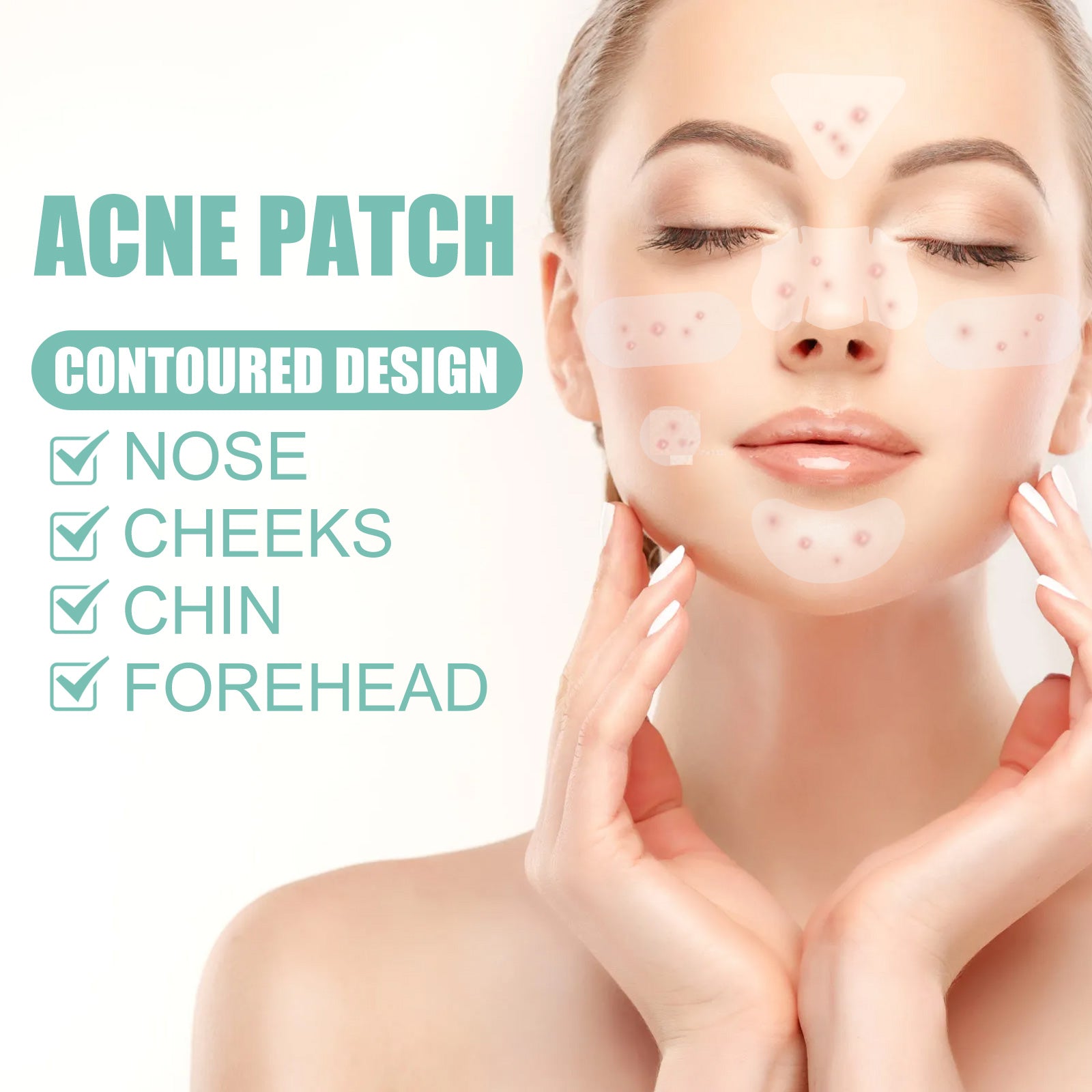 EELHOE Acne Relief Mask Patch Is A Gentle, Non-irritating Acne Mask That Helps To Reduce Acne Marks And Heal Acne. by Josla