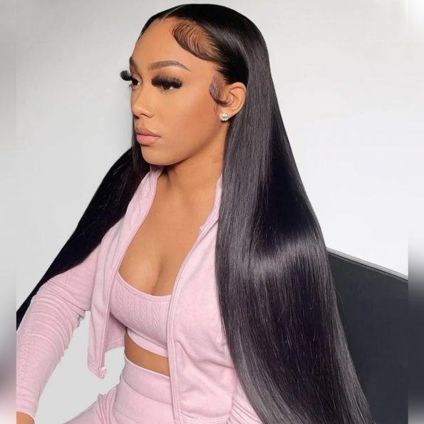 4x4 Lace Human Hair Wig Natural Color, Straight Texture, Density by Josla