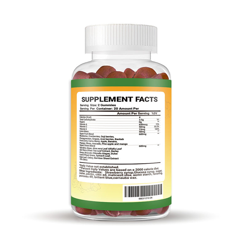 Ketogenic Diet Fruit And Vegetable Gummies by Josla