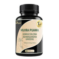 Muira Puama Ginseng Ashwagandha Ginkgo Tribulus Herbal Supplements Unleash Your Potential Through Our Pills Dietary Supplements, Help Promote An Active And Healthy Lifestyle 60 Capsules by Josla