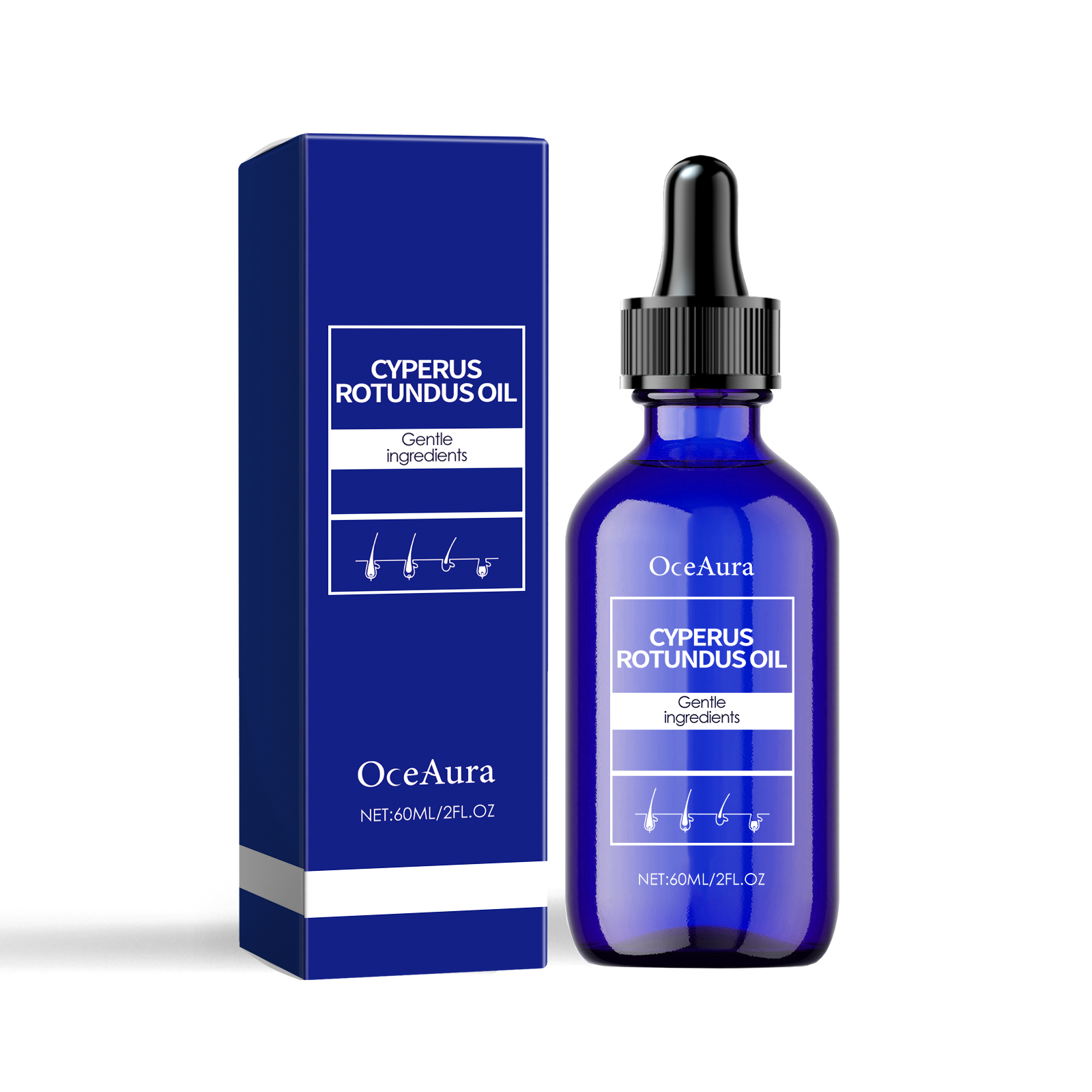 OceAura Hair Care Essential Oil, Daily Body Care Essential Oil For Nourishing, Smooth And Delicate Skin by Josla