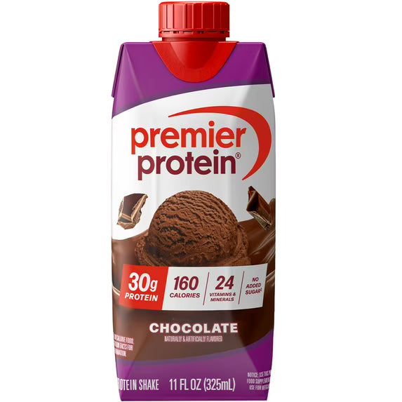 Premier Protein Shake, Chocolate, 30g Protein, 11 Fl Oz, 4 Ct by Josla Marketplace