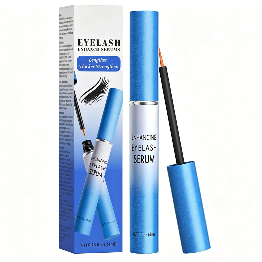 Eyelash Growth Serum,Eyelash Serum Black Thick Eyelash Serum Long Curling,Peptide Lash Enhancer For Longer, Thicker Lashes & Brows,4ml by Josla