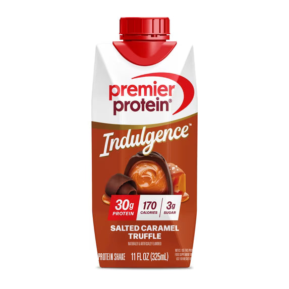 Premier Protein Indulgence Protein Shake, Salted Caramel Truffle, 30g Protein, 11 fl oz, 4 Ct by Josla Marketplace