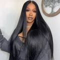 4x4 Lace Human Hair Wig Natural Color, Straight Texture, Density by Josla