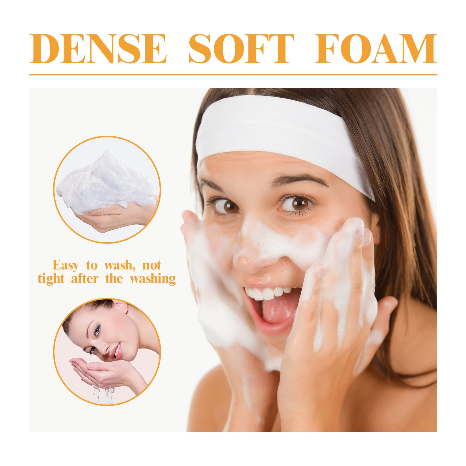 Turmeric Brightening Facial Cleanser Foam With Built-in Brush, Deep Pore Cleansing, Moisturizing Soft Skin For All Skin Types by Josla