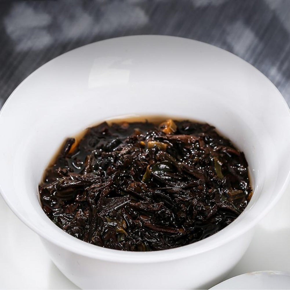 50g Yunnan Matured Pu'er Mini Pellet, Xinyi Glutinous Rice Aroma Ripe Pu'er by Josla