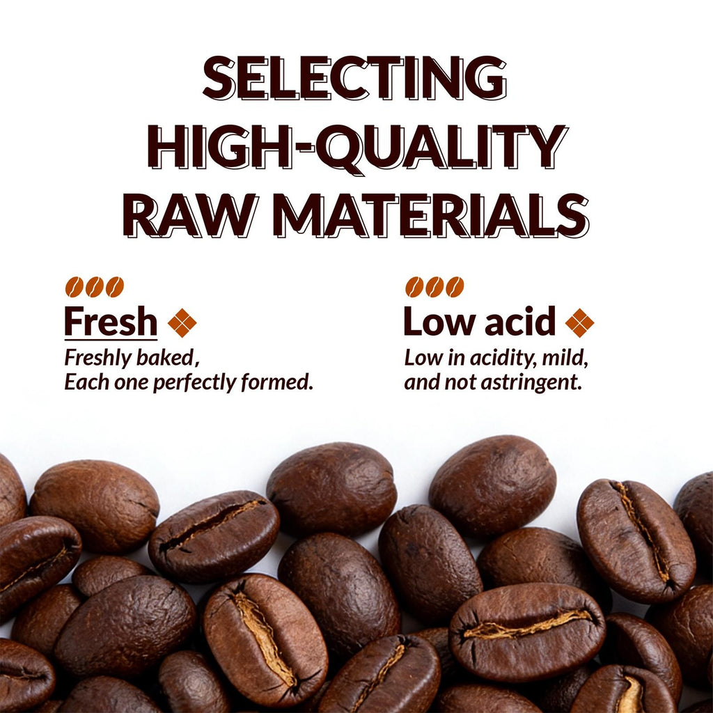 Reishi Mushroom Coffee, 20g Per Sachet, 20 Sachets Total, Instant Mushroom Coffee, Refreshing & Invigorating, Ideal For Parties & Holiday Gifts by Josla
