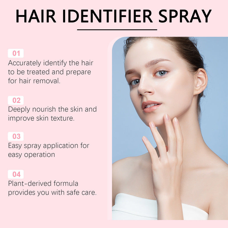 Hair Identifier Spray For Face Shaving, Skin Body Hair Identifying Spray,Moisturizing And Skin Care Set by Josla