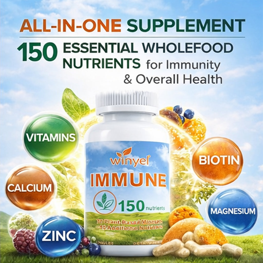 WINYEL IMMUNE 150 - The Ultimate Multivitamin & Immne Supplement, IMMU 150 Capsules - 150 Capsules by Josla