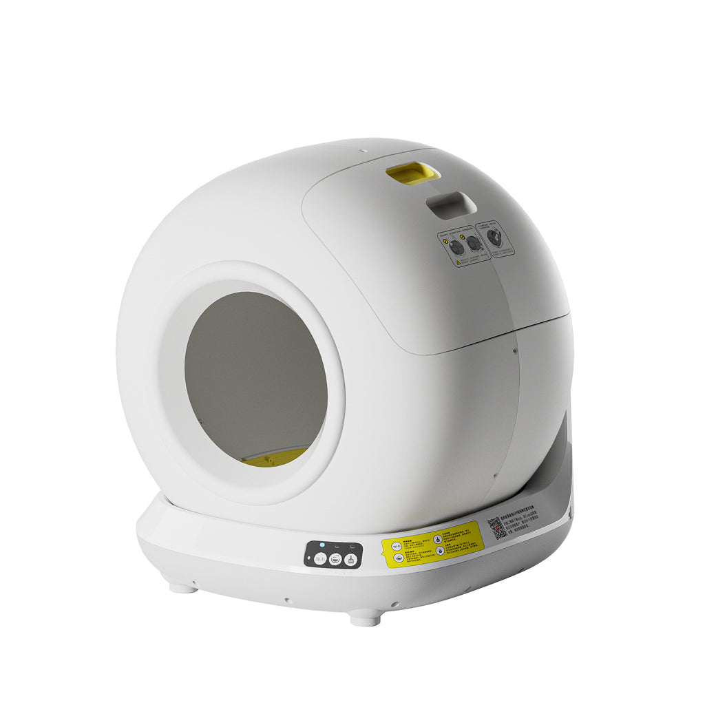 Fully Enclosed Automatic Self-cleaning Cat Litter Box With Extra-large Tray To Prevent Litter Tracking by Josla