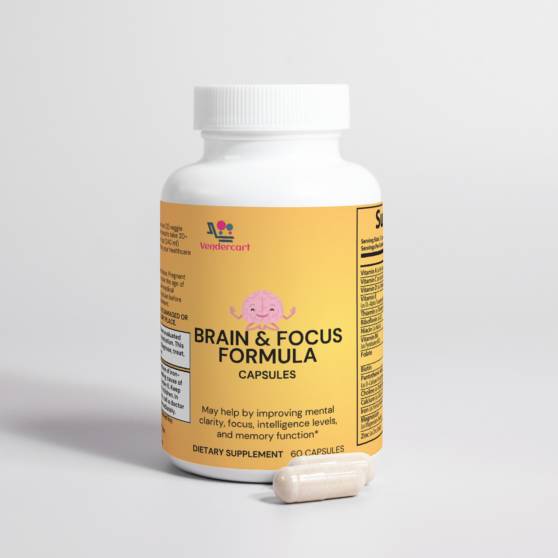 NOOTROPIC BRAIN AND FOCUS FORMULA by Josla