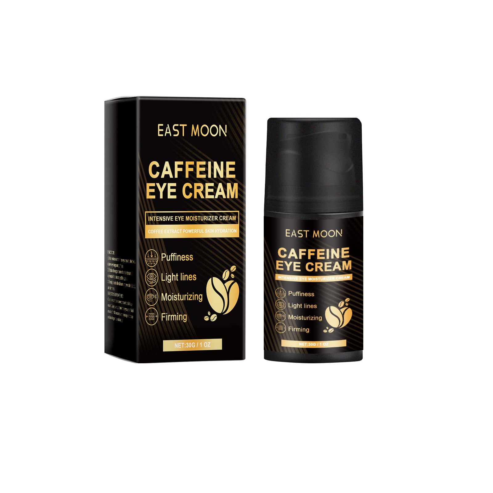 East Moon Caffeine Firming Eye Cream Hydrates, Lifts And Tightens The Skin Around The Eye by Josla