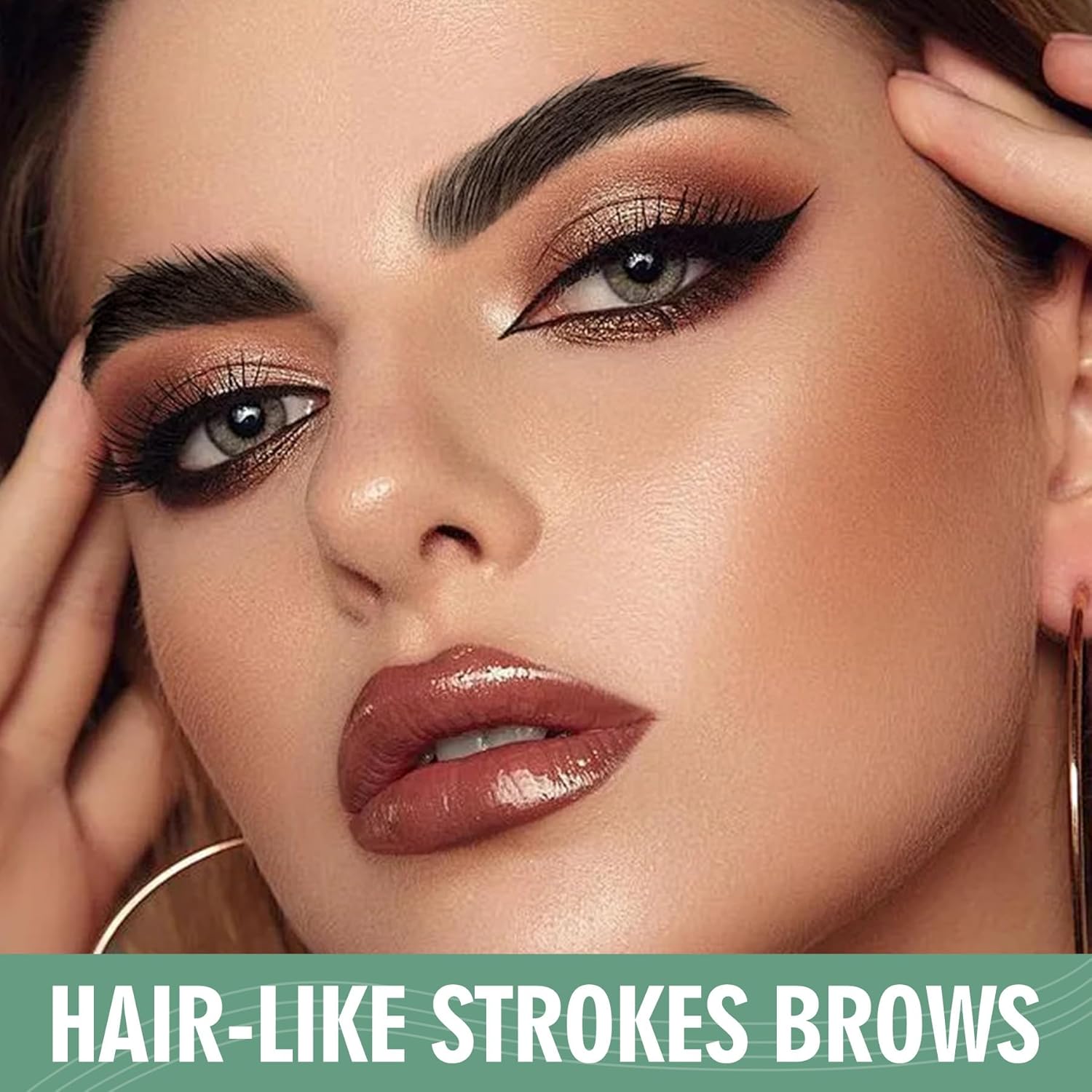 Microblading Eyebrow Pen,Waterproof Eye Brow Pen With 4-Fork-Tip Liquid Brow Pen For Natural Looking Defined Eyebrows,01,02,03 by Josla