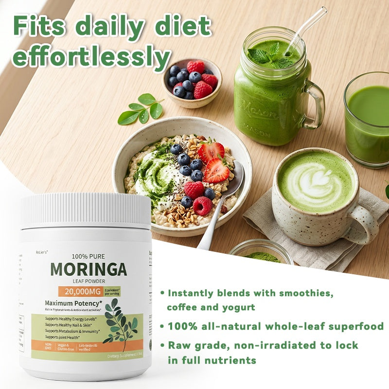 RELIERRE Pure Moringa Powder by Josla