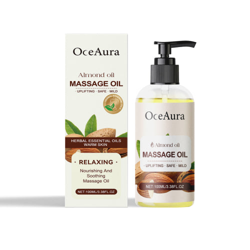 OceAura Almond Body Essential Oil Hydrating And Moisturizing Body Moisturizing Massage Essential Oil by Josla