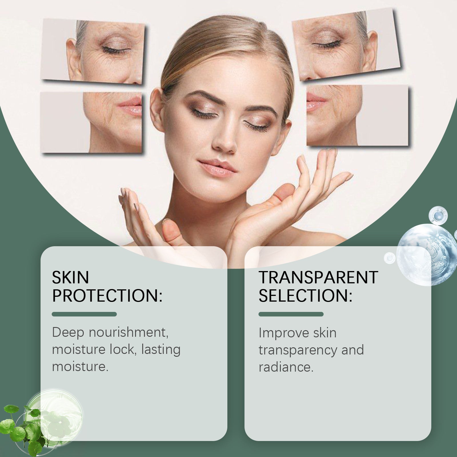 OUHOE Facial Essence, Moisturizing And Moisturizing Skin Brightening Care Gentle Care Of Facial Skin by Josla